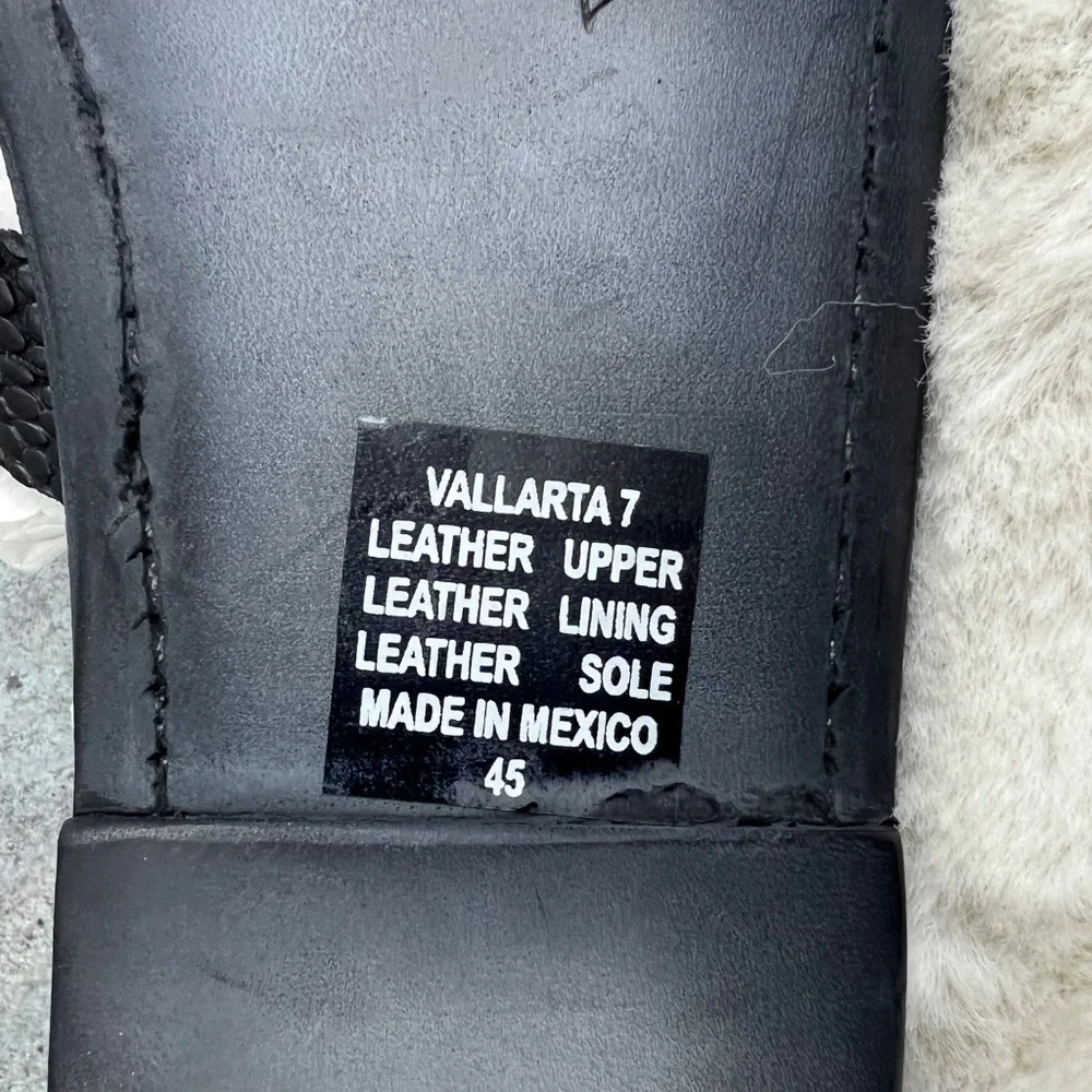 • NWT/NIB🤩 |•FREEBIRD🦅 BY STEVEN•| Vallarta Summer Flat Sandal Black Snake 7 - Picture 5 of 13